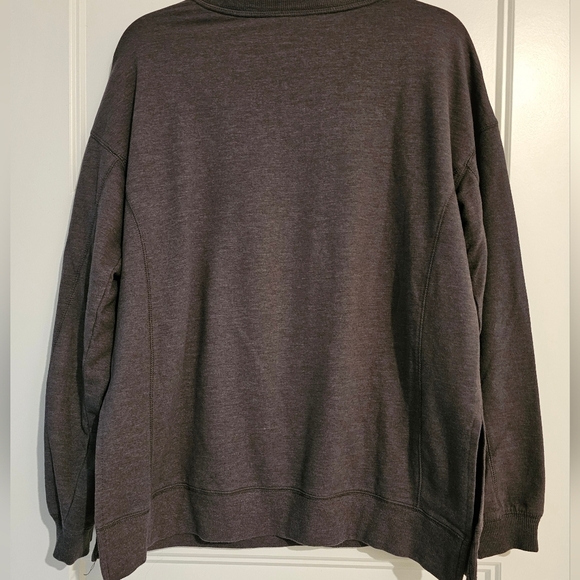 Wildfox Women's Gray Easy Does It Sweatshirt with Rainbow Design sz - Picture 4 of 5